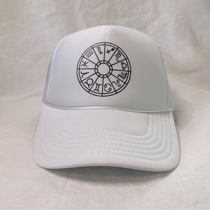 Urban Outfitters Zodiac Wheel Trucker Hat